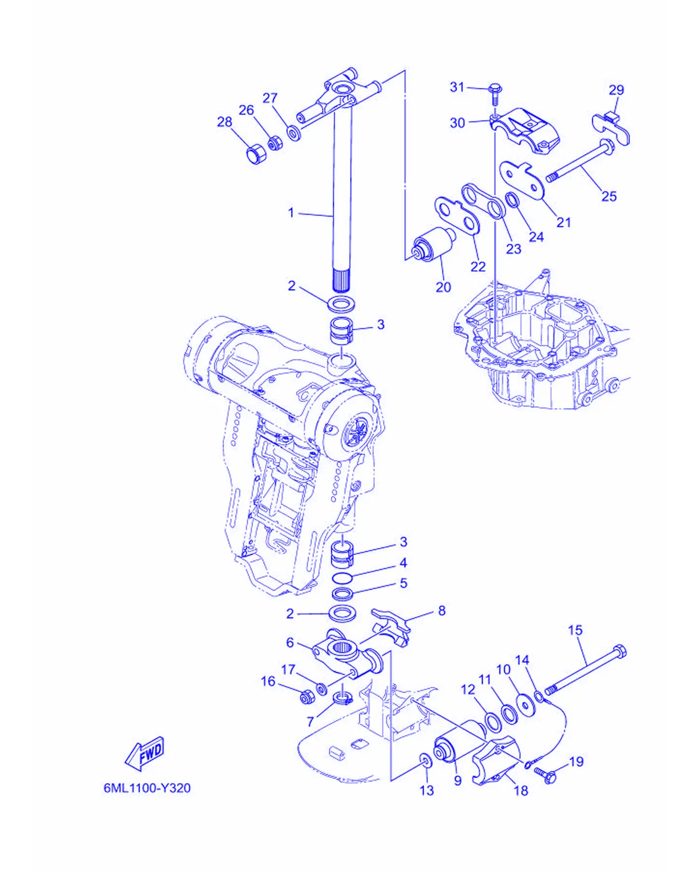 ブラケツト 4爆炸图